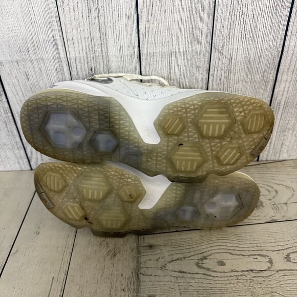 Nike LeBron James 13 Low Men's White & Gray Size US 13 Basketball Sneakers - Picture 8 of 9